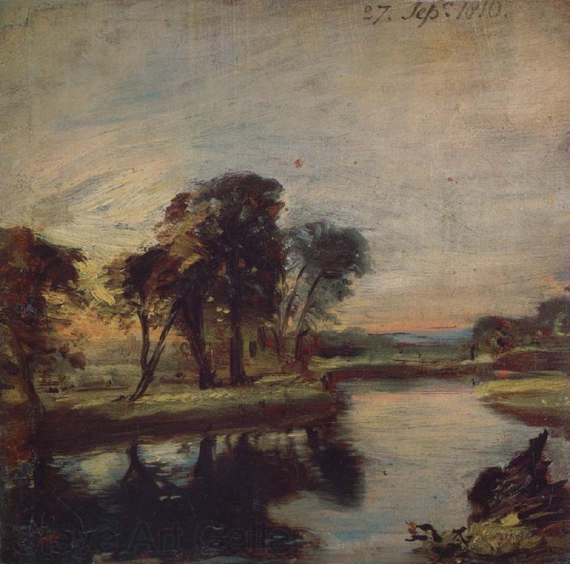 John Constable The Stour 27 September 1810